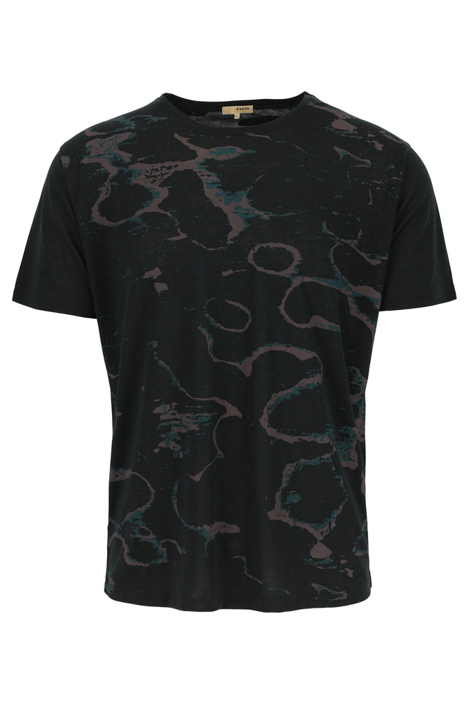 Organic Tencel & Cotton T-shirt Bulko Nuvola Charcoal