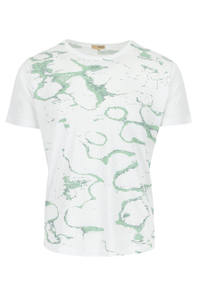 Organic Tencel & Cotton T-shirt Bulko Nuvola White