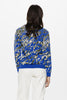 Unisex Cotton Sweater Robel Makulato Blue